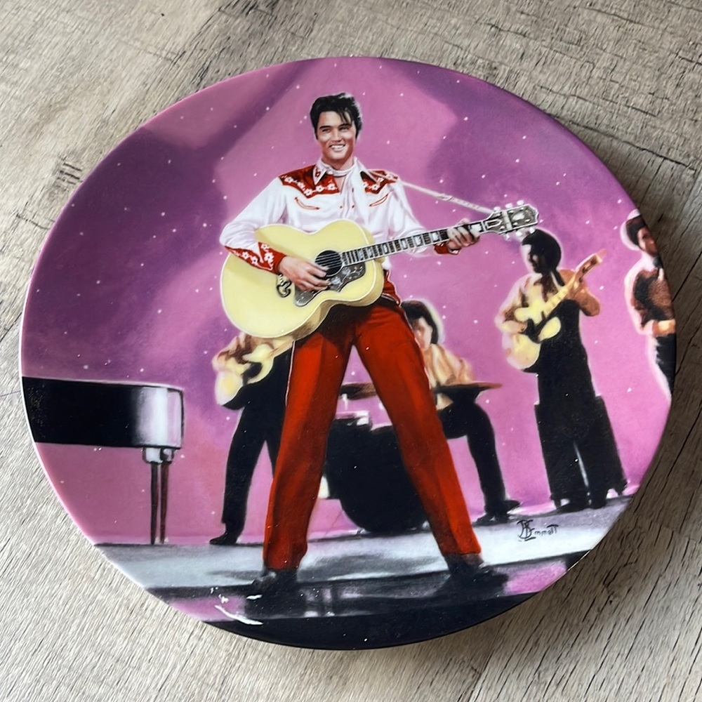 Elvis Presley Loving You Plate